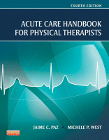 Cover for Acute Care Handbook for Physical Therapists