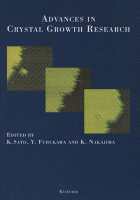 Cover for Advances in Crystal Growth Research