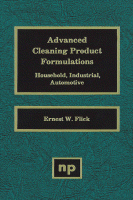 Cover for Advanced Cleaning Product Formulations