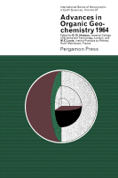 Cover for Advances in Organic Geochemistry 1964
