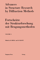 Cover for Advances in Structure Research by Diffraction Methods