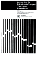 Cover for Accounting for Price-Level Changes