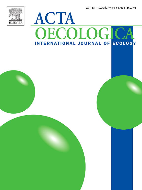 Go to journal home page - Acta Oecologica