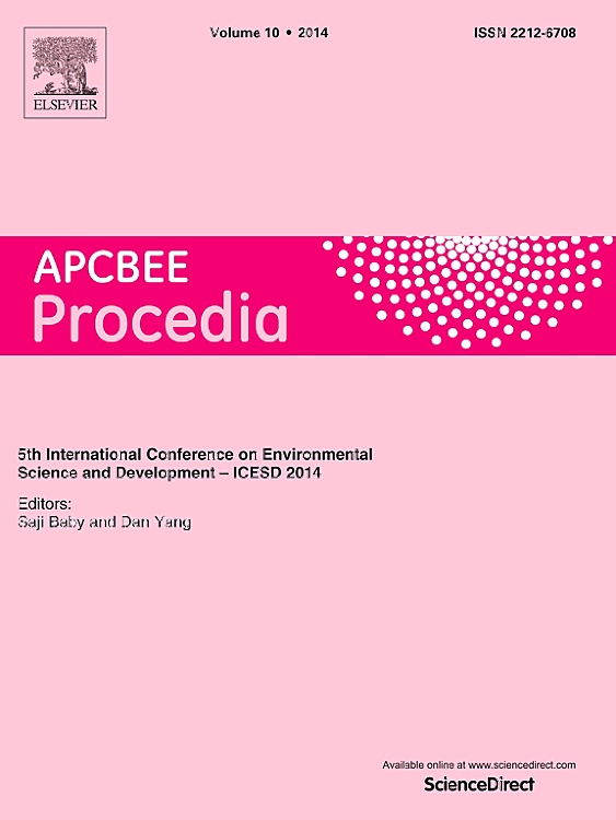 Go to journal home page - APCBEE Procedia