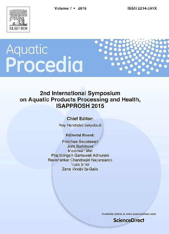 Go to journal home page - Aquatic Procedia
